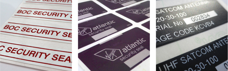 Ultra-Destruct label materials for security labels